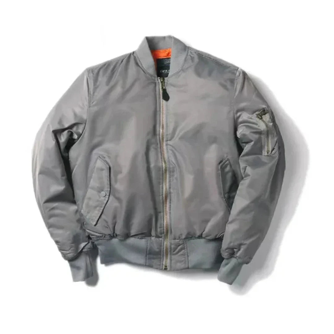 Cazadora bomber unisex | Estilo clásico y ajuste versátil