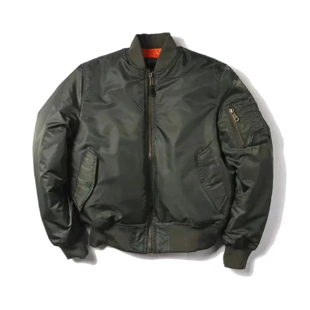 Cazadora bomber unisex | Estilo clásico y ajuste versátil