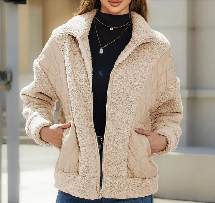 Athena | Ultra lämmin plyysitakki - mukavuutta ja eleganssia arkeen