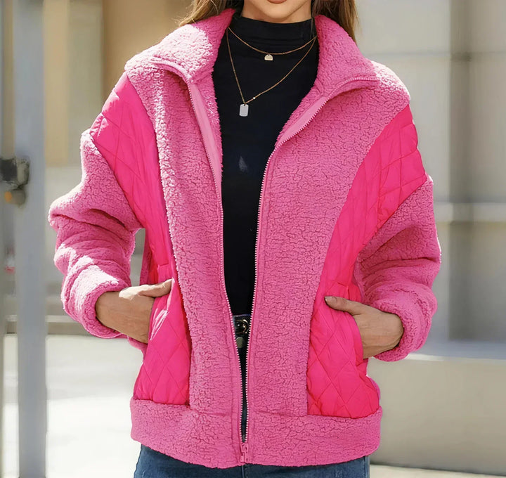 Athena | Ultra lämmin plyysitakki - mukavuutta ja eleganssia arkeen