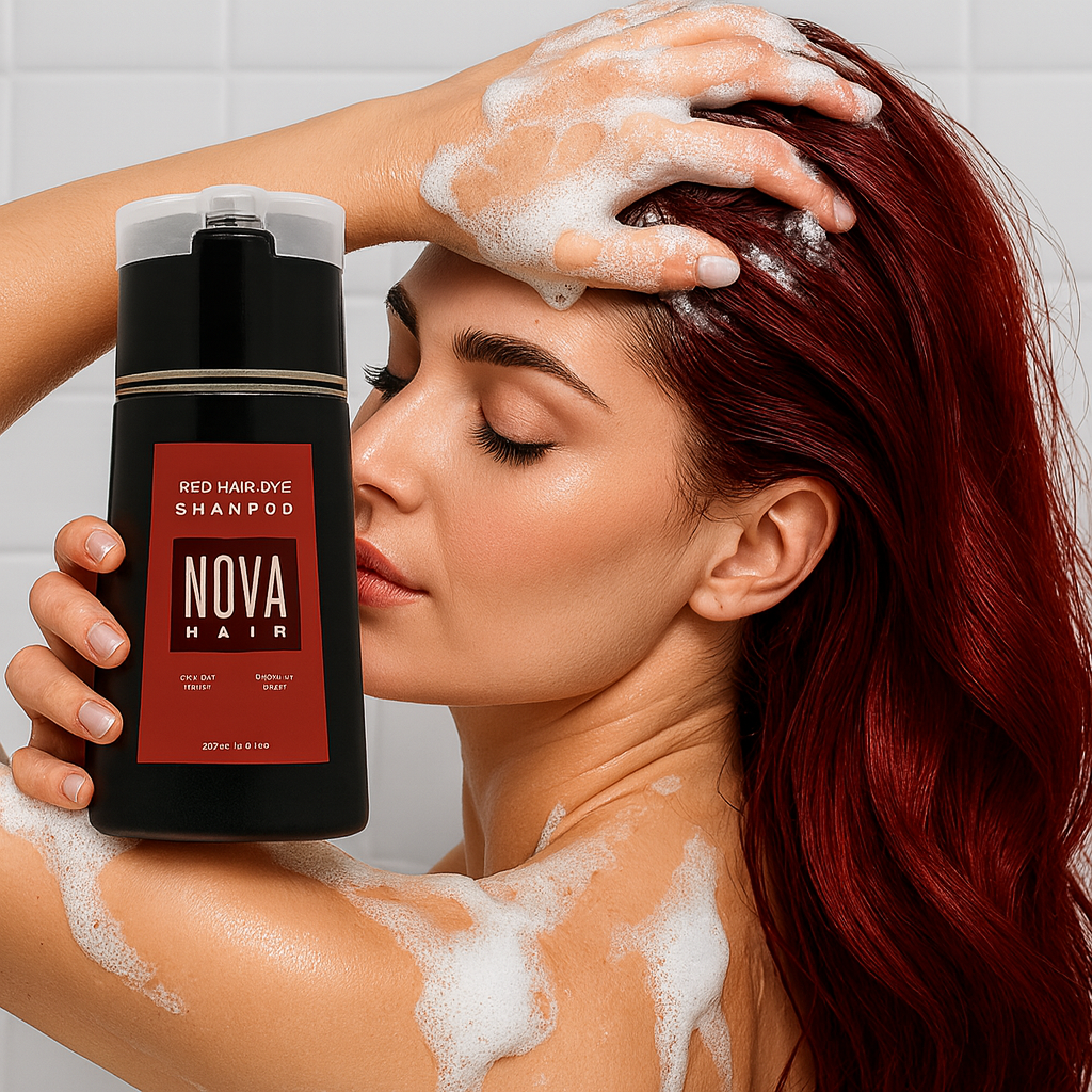 Shampoo de cor natural | cabelo brilhante e cor duradoura