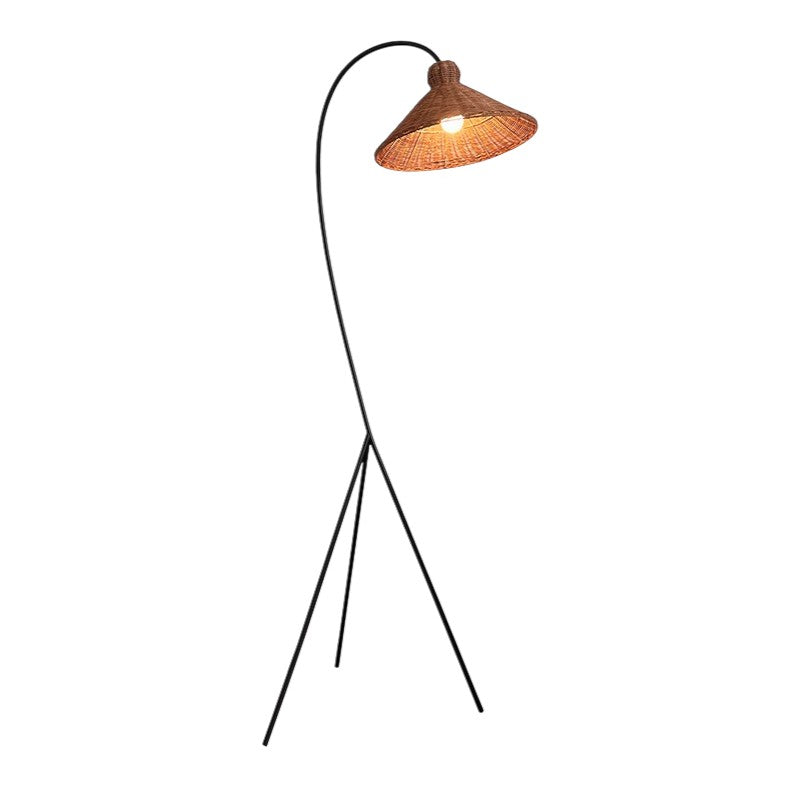 Bamboo Cap lattiavalaisin bambusta | Elegantti muotoilu & lämmin valaistus moderniin sisustukseen