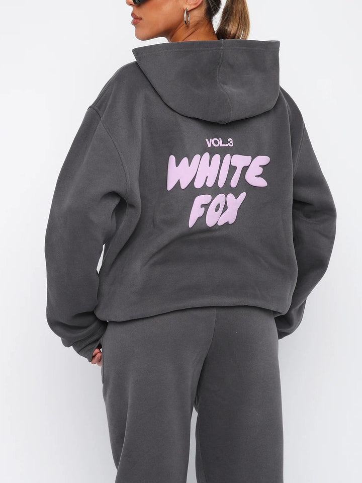 Shimer White Fox treeniasu | Rento istuvuus ylisuurilla silueteilla