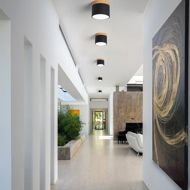 BrisaTravertino - Elegant og moderne LED-loftslampe