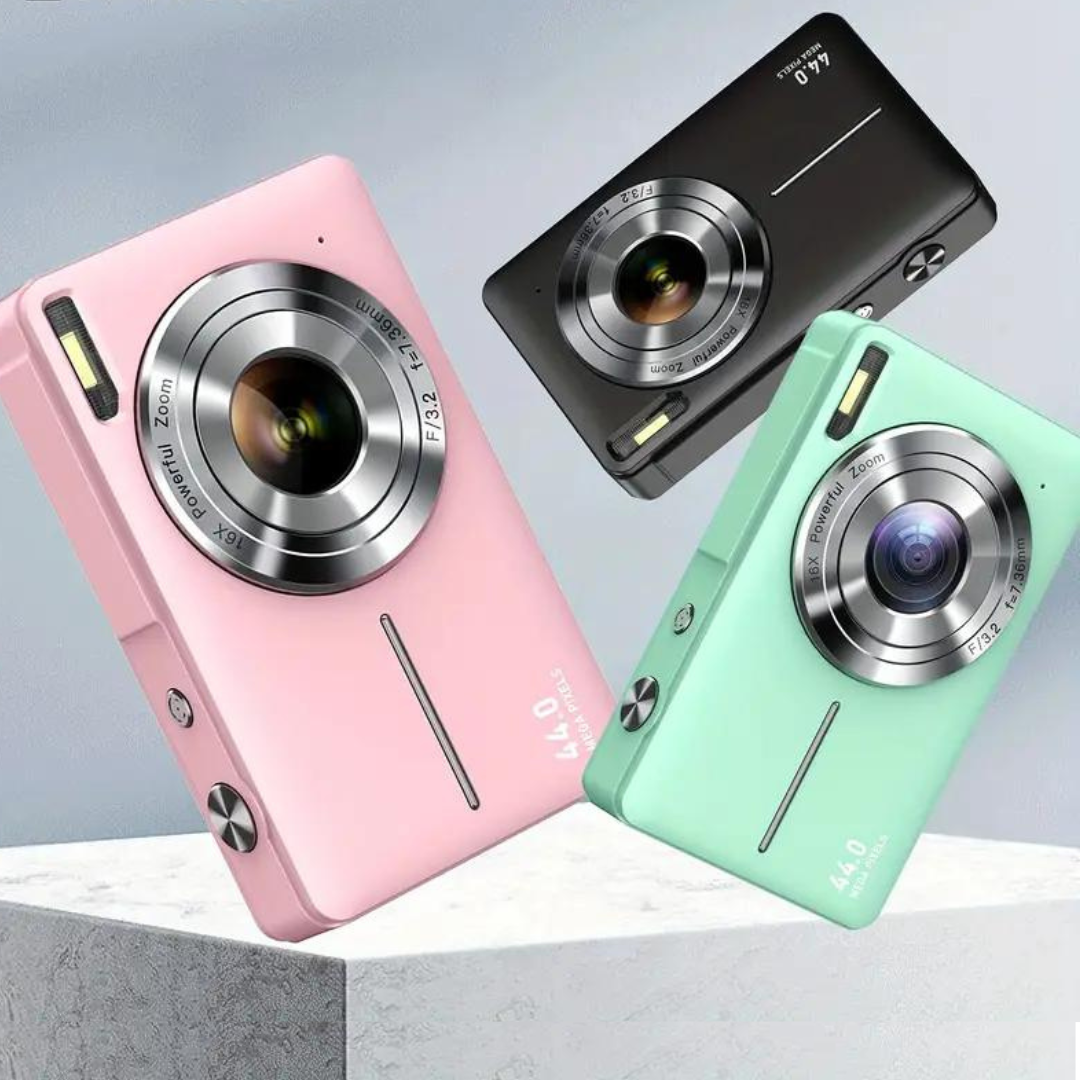 RetroSnap | Vintage digitalkamera med 1080p-video og retrodesign