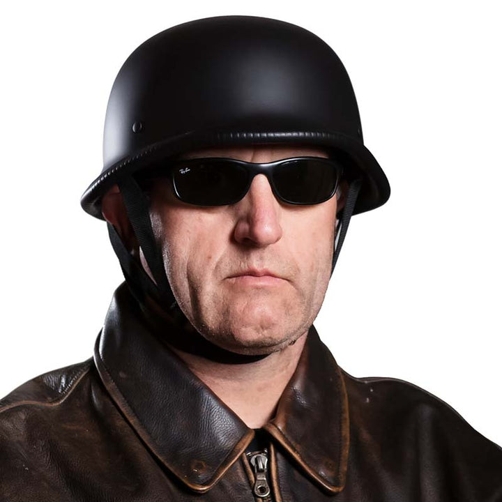 Outlaw Premium Halvhjelm | ECE & DOT Certificeret Motorcykelhjelm