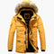Parka homme hiver | Capuche fausse fourrure nombreuses poches chaud