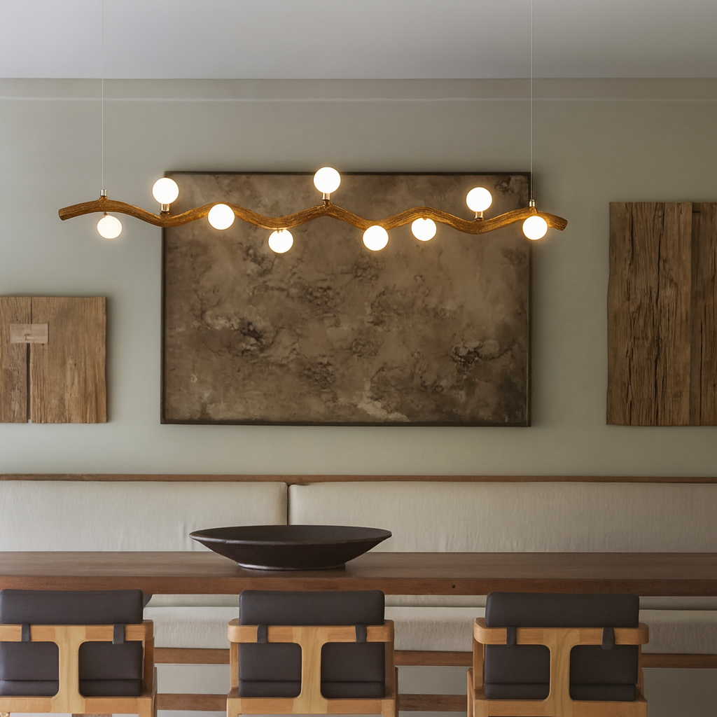 Pendant LED Tree Branch Black | Nordic Wabi Sabi Restaurant Office Bedroom Light