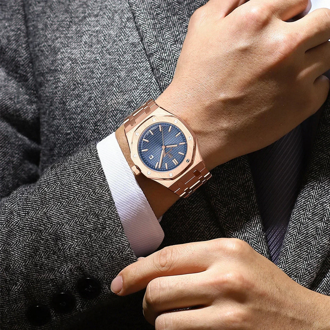 Jonas Deluxe miesten kello | Moderni eleganssi ja ehdoton mukavuus