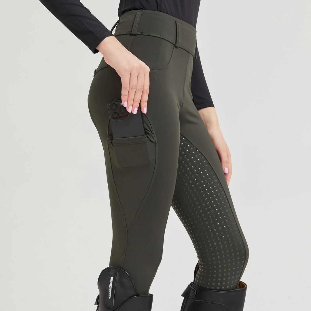 Equistra lovaglónadrág | Csúszásmentes szilikon fogás, gyorsan száradó légáteresztő anyag, slim-fit szabás
