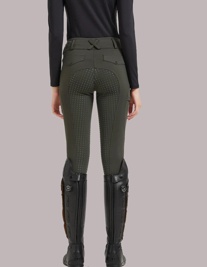 Equistra lovaglónadrág | Csúszásmentes szilikon fogás, gyorsan száradó légáteresztő anyag, slim-fit szabás