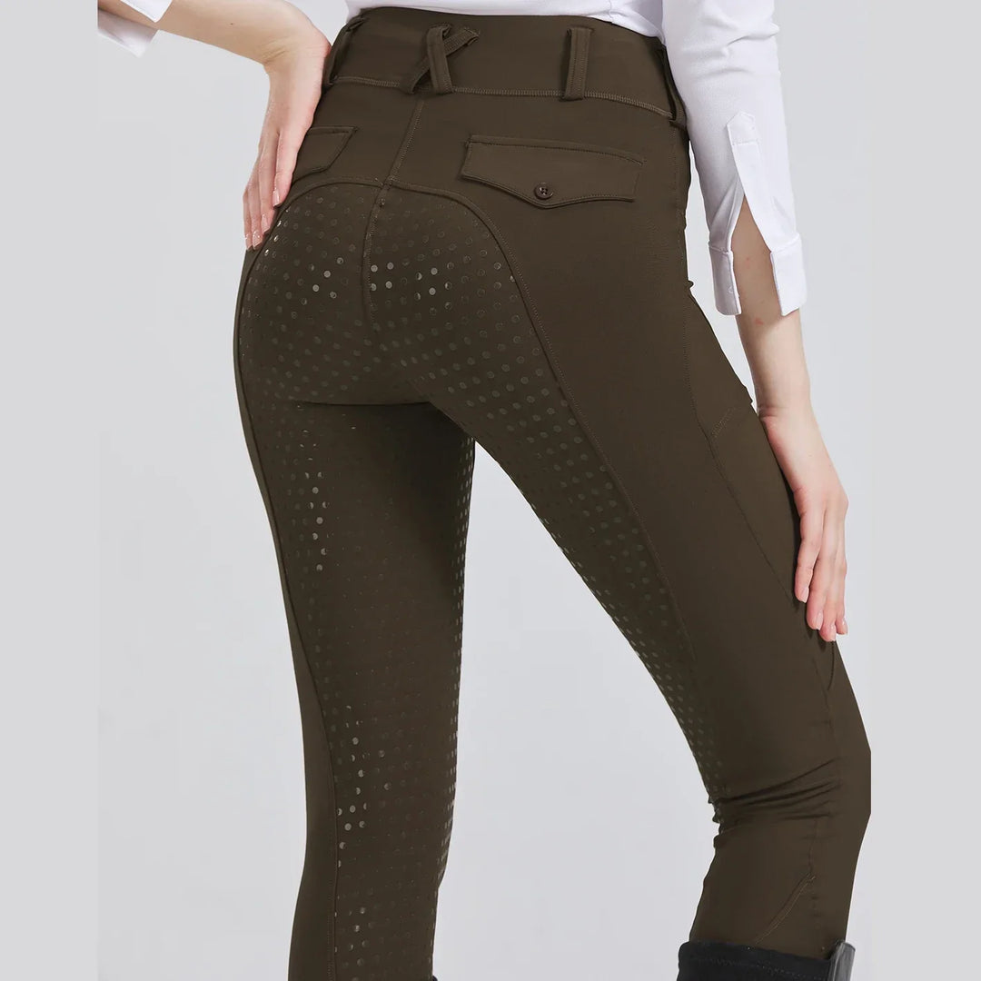 Equistra lovaglónadrág | Csúszásmentes szilikon fogás, gyorsan száradó légáteresztő anyag, slim-fit szabás