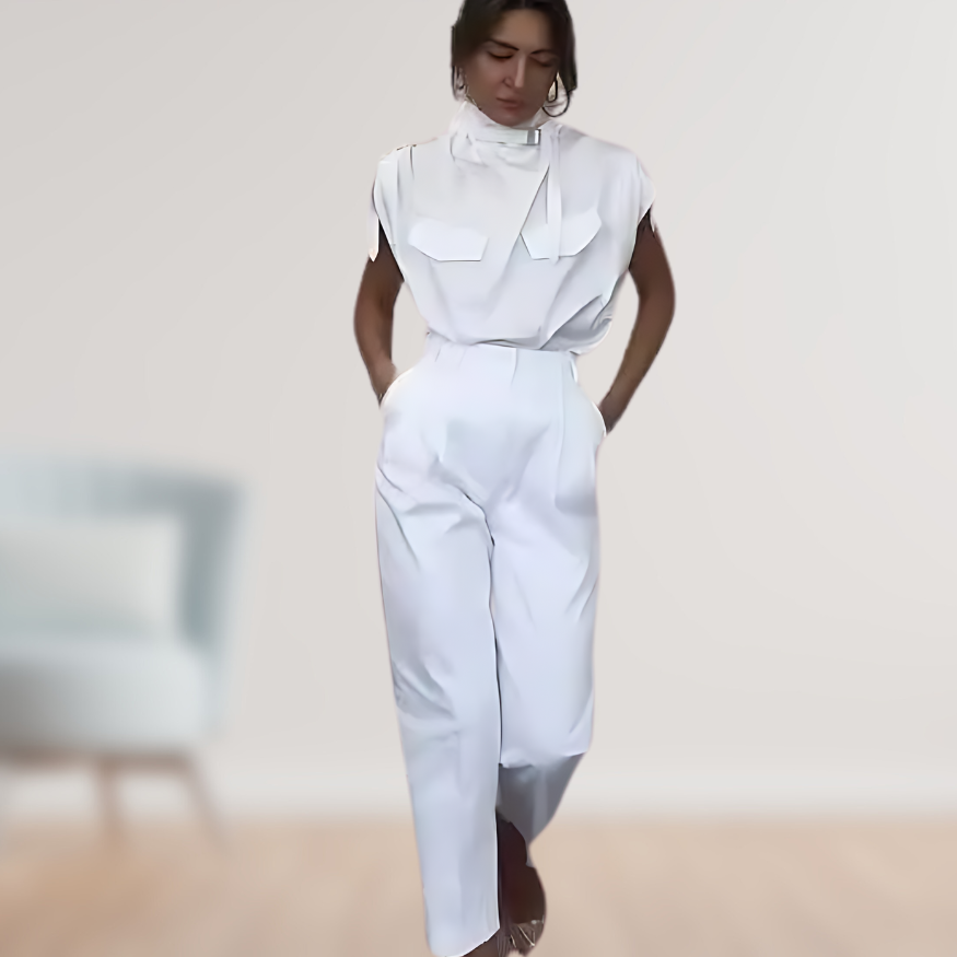 Elegant jumpsuit | Moderne snit | Stilfuld allrounder