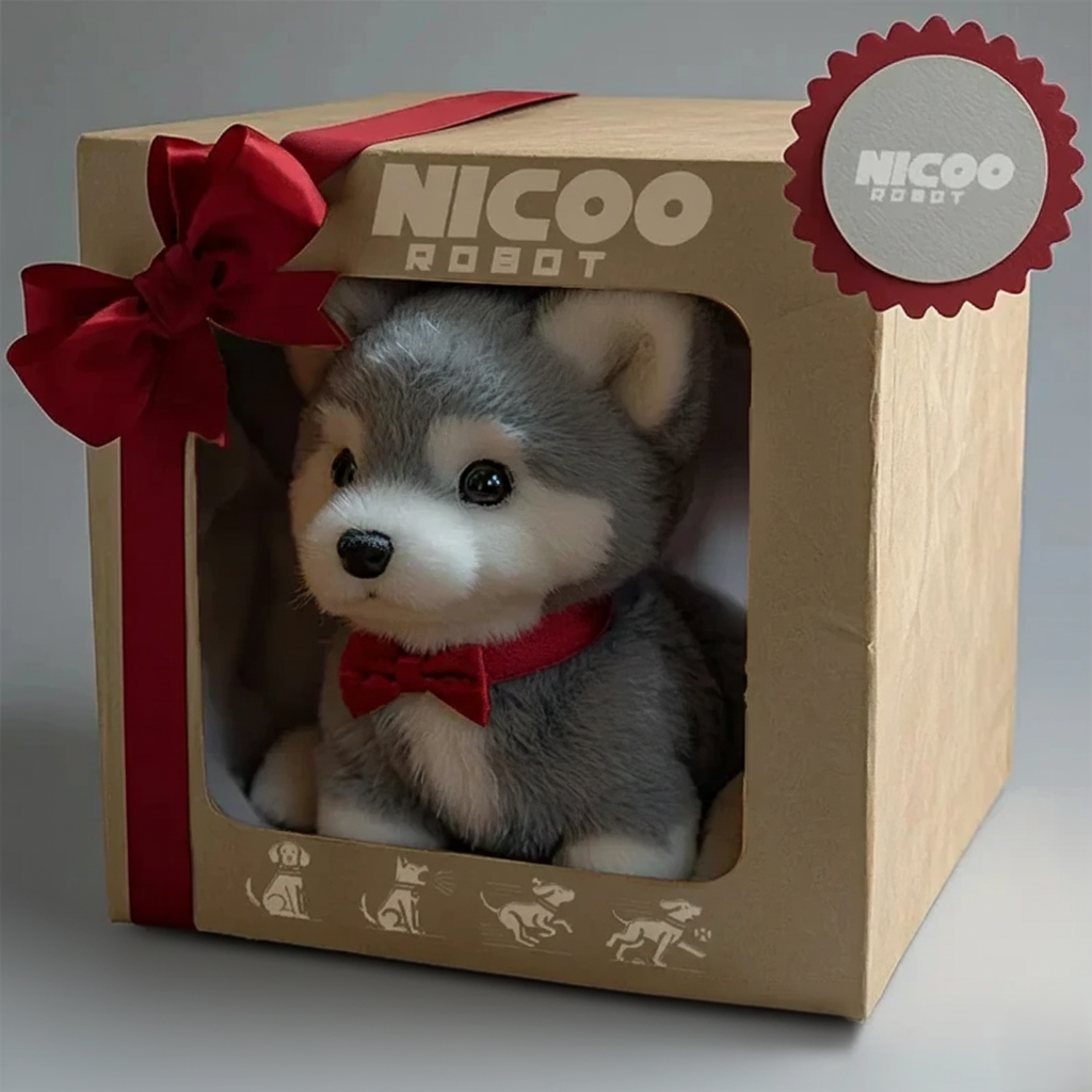 Realistic Robot Puppy | Interactive Toy with Movements for Kids