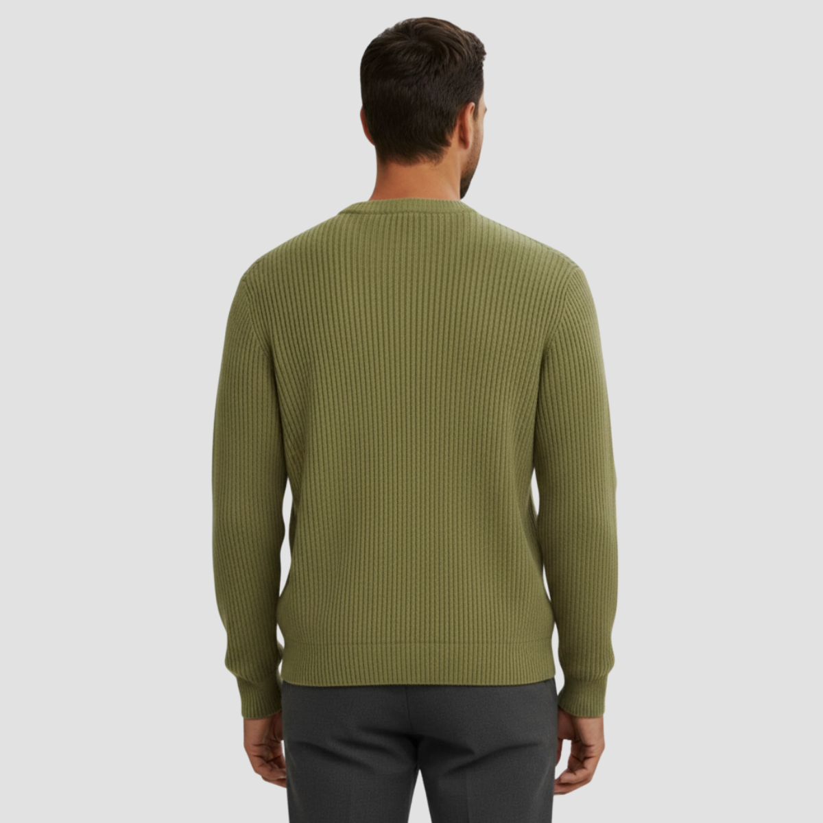 Ribcrest - Herre Ribstrikket Sweater