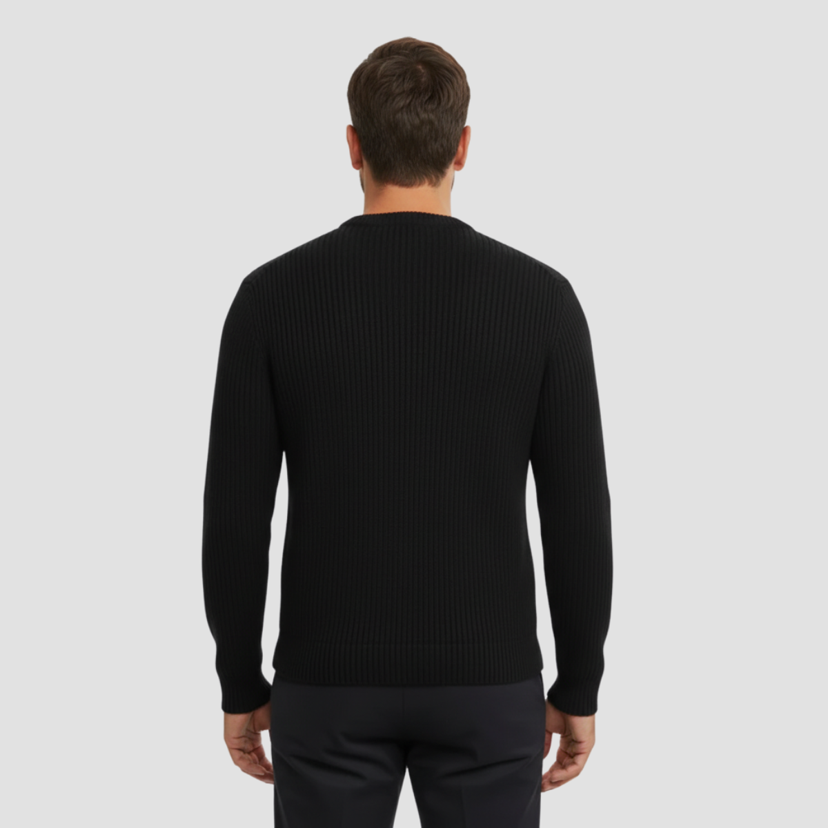 Ribcrest - Herre Ribstrikket Sweater