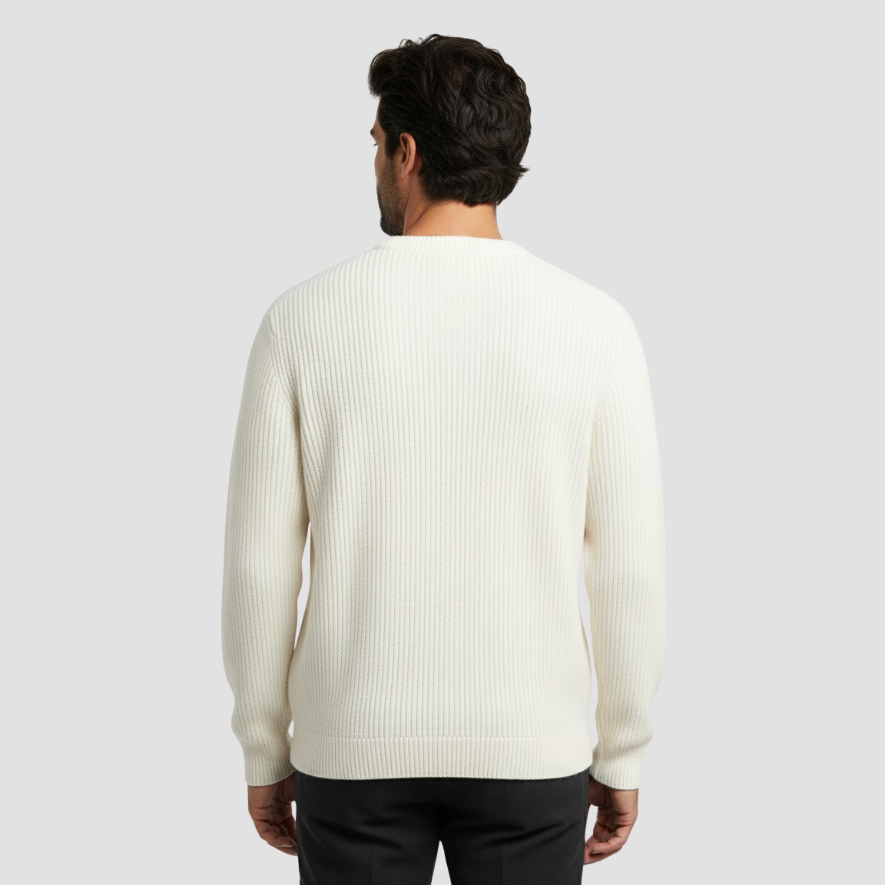 Ribcrest - Herre Ribstrikket Sweater