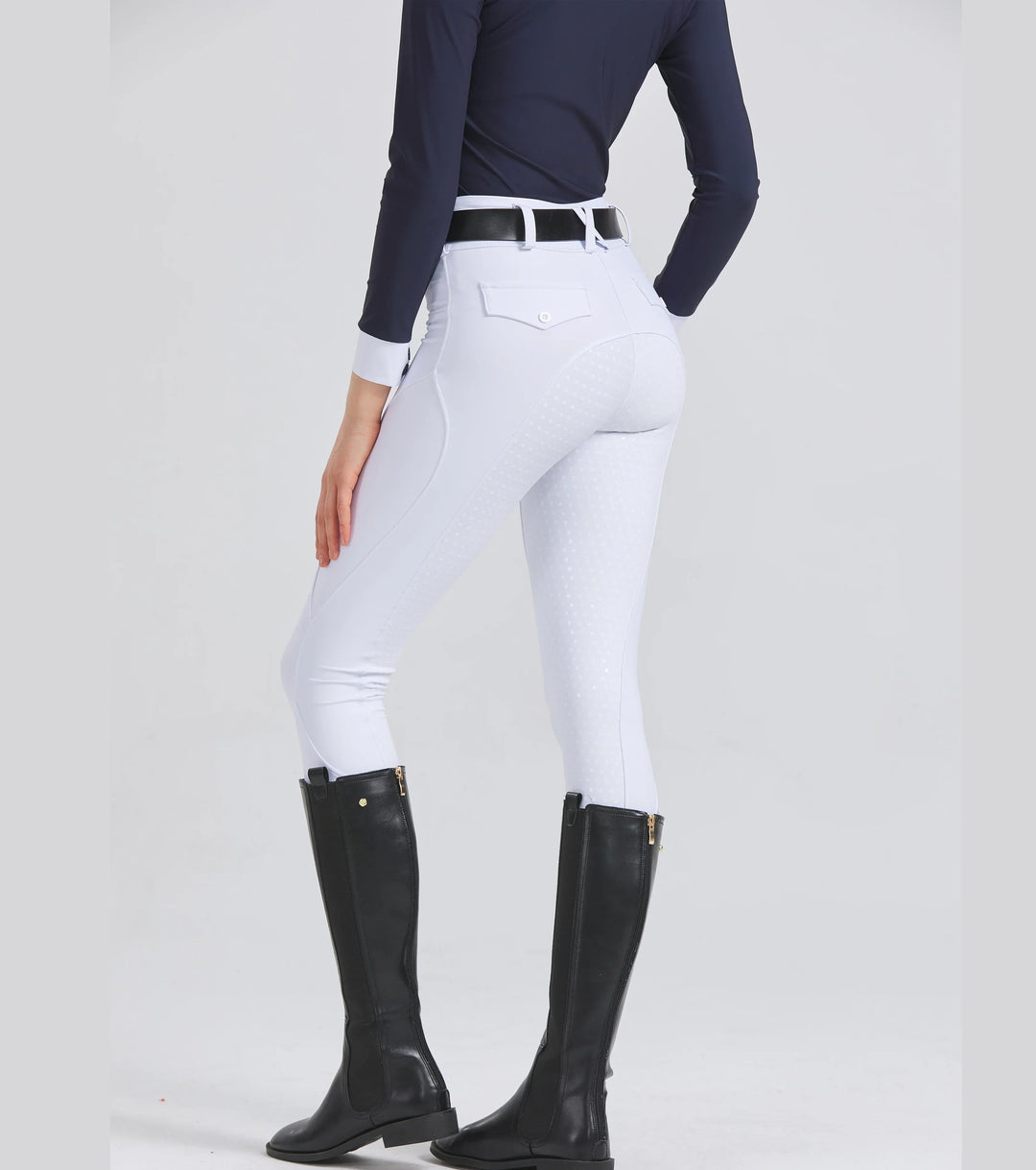 Pantaloni de echitație pentru femei - pantaloni cu prindere antiderapantă din silicon și uscare rapidă