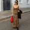 Emma | Sensuel maxikjole med leopardprint giver en dristig og sofistikeret stil
