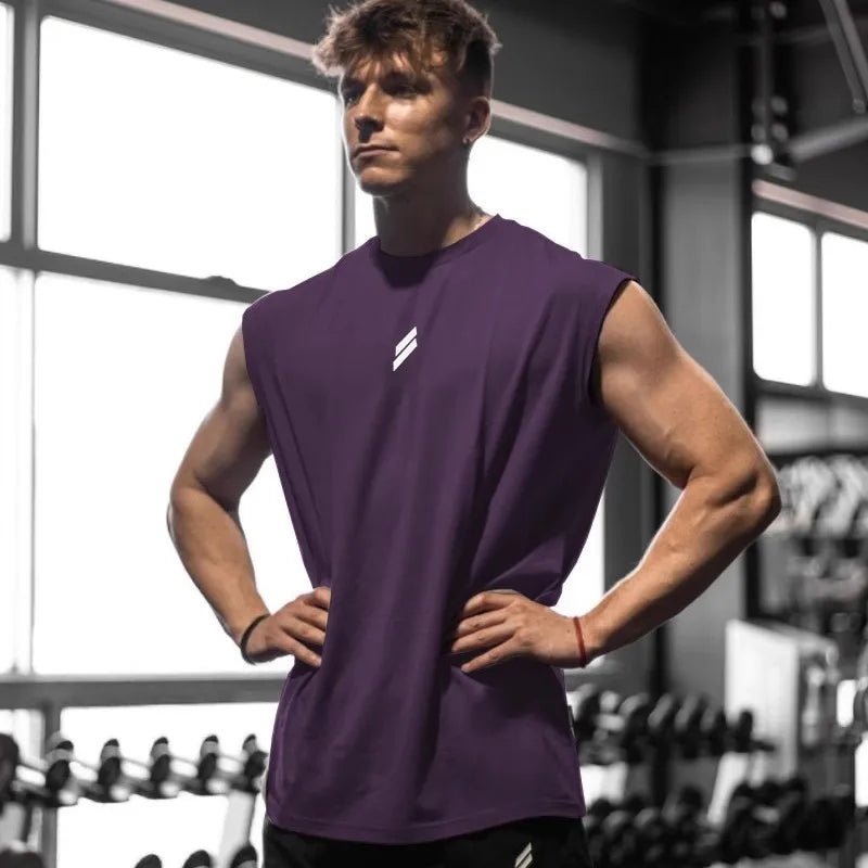 Camiseta de Tirantes de Fitness para Hombre | Top de Entrenamiento Transpirable de Verano