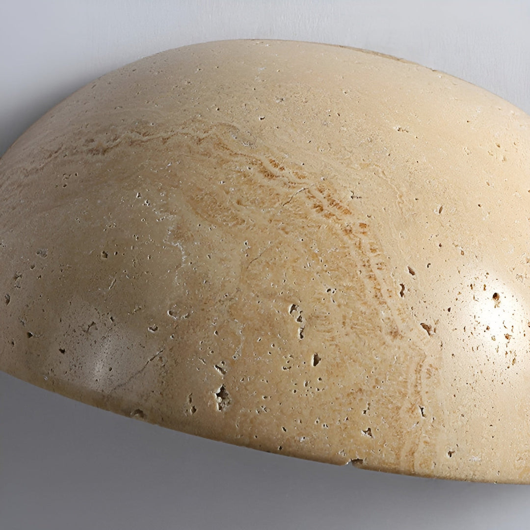 ZenGlow Stone LED wall lamp | Wabi-Sabi design Minimalist and elegant