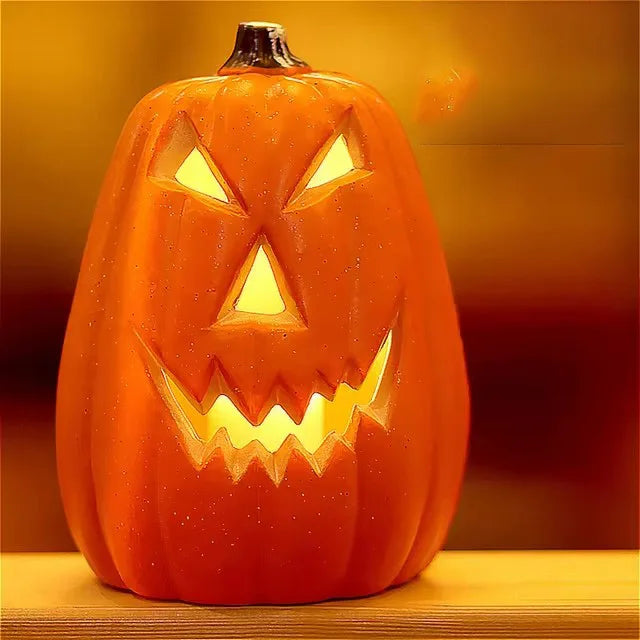 SpookyGlow LED-estables de calabazas de Halloween, decoración luminosa festiva