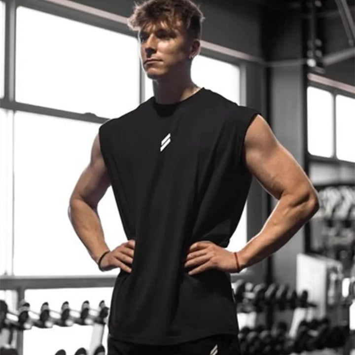 Camiseta de Tirantes de Fitness para Hombre | Top de Entrenamiento Transpirable de Verano