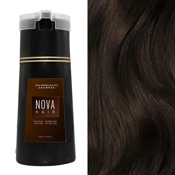 Shampoo de cor rápida para cabelo | Resultados naturais em 10 minutos
