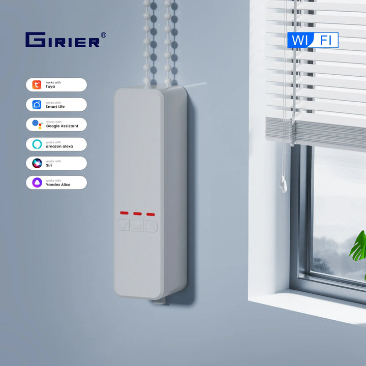 Intelligent gardinmotor, applikation og stemmestyring til persienner med nem installation
