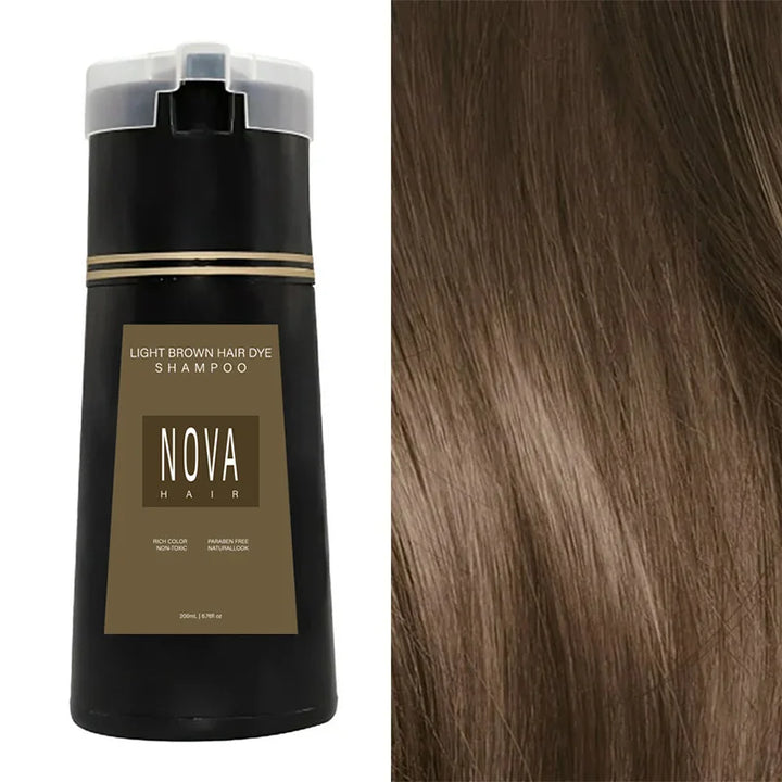 Shampoo de cor rápida para cabelo | Resultados naturais em 10 minutos