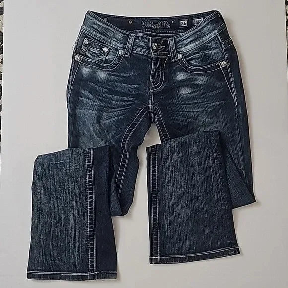 Blugi pentru femei cu broderie cu diamante în stil gotic, blugi vintage cu talie joasă și evazați, pantaloni largi din denim retro Y2k pentru femei, pantaloni streetwear înalți