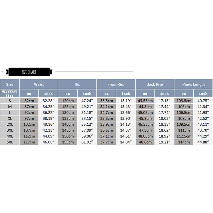 Pants Loose Joggers | Solid Color Straight Long Casual Men