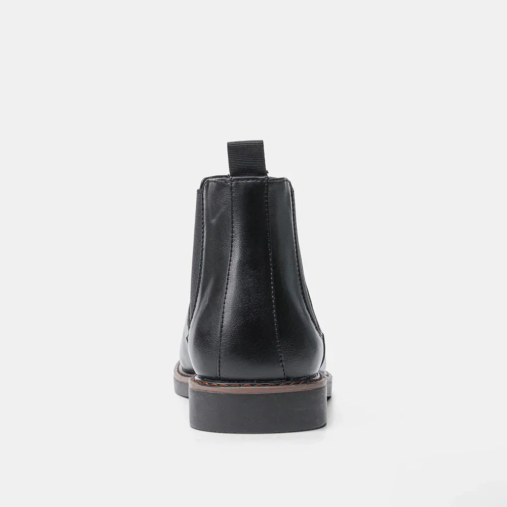 Botas Chelsea para hombres - cuero de alta calidad, lados elásticos, diseño atemporal y cómodo