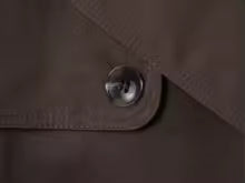 Płaszcz Trencz Dwurzędowy Pasek | Klapy Jesień Klasyczny Damski