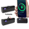 Liboer Foldbart eksternt batteri Hurtig opladning | 5000mAh USB-C eller Lightning LED-skærm