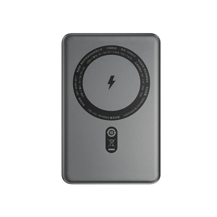 MOVESPEED S10 Ulkoinen magneettinen akku 10000mAh | langaton pikalataus | erittäin ohut ja kannettava