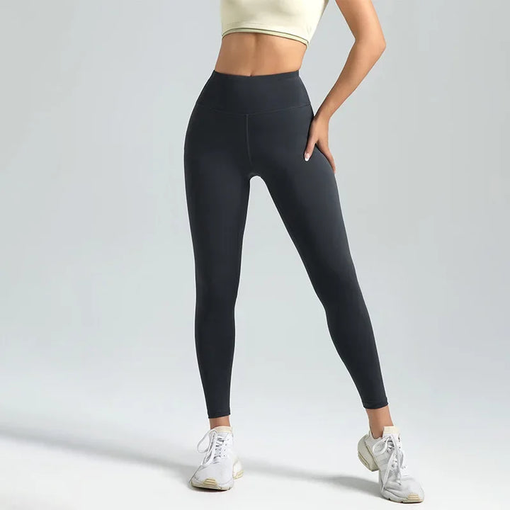 Colanți de sală fără cusături pentru femei | Talie înaltă, ridicare posterior, yoga și fitness