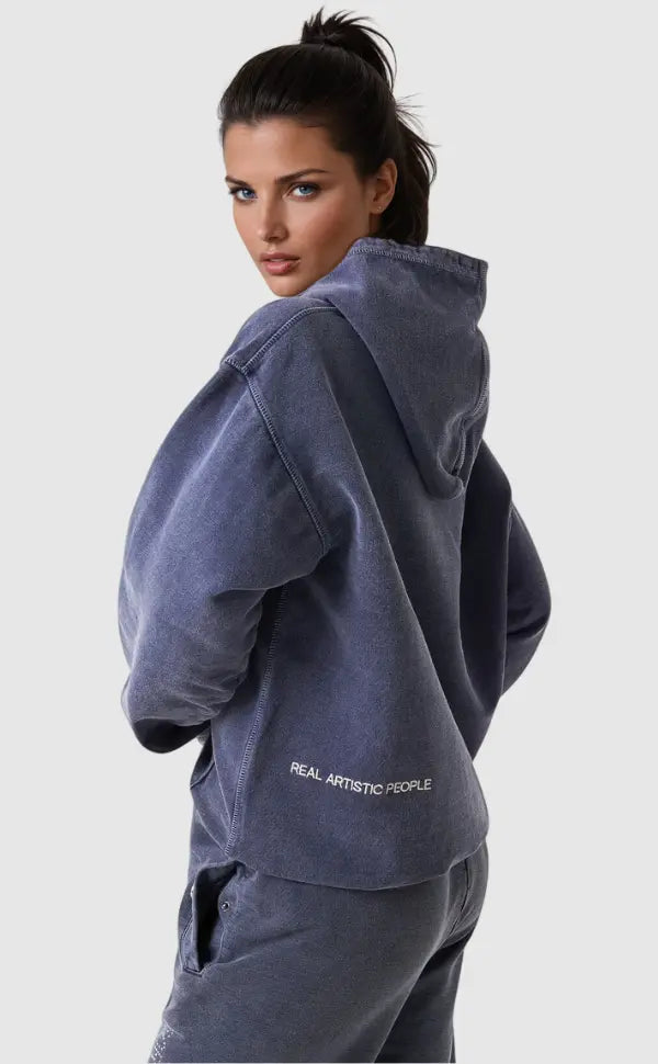 Sabina Dame Hoodie | Blød Bomuldstrøje med Moderne Culture Print