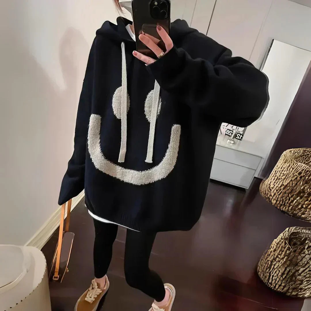Felpa Oversize con Cappuccio Hyggelig