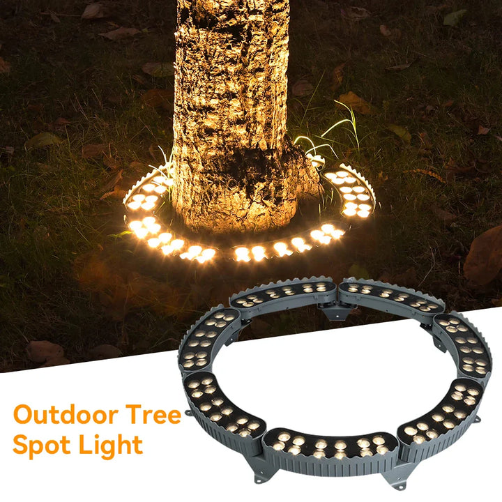 IP65 à prova d'água alumínio 12W holofote LED de madeira para exterior | luminária de jardim