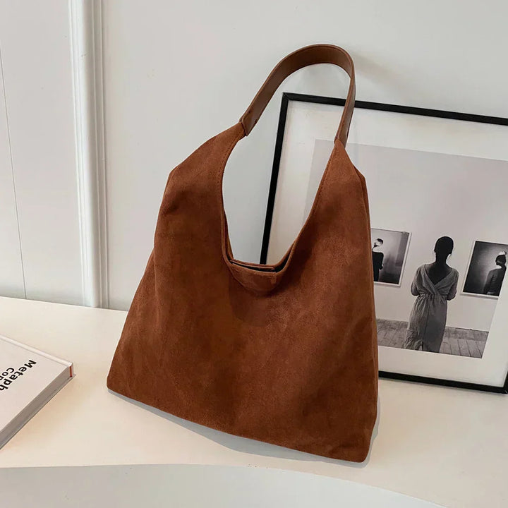 Minimalistinen olkalaukku | Tyylikäs ja käytännöllinen | Yksinkertainen muotoilu