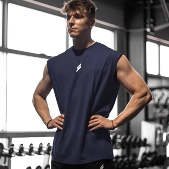Camiseta de Tirantes de Fitness para Hombre | Top de Entrenamiento Transpirable de Verano