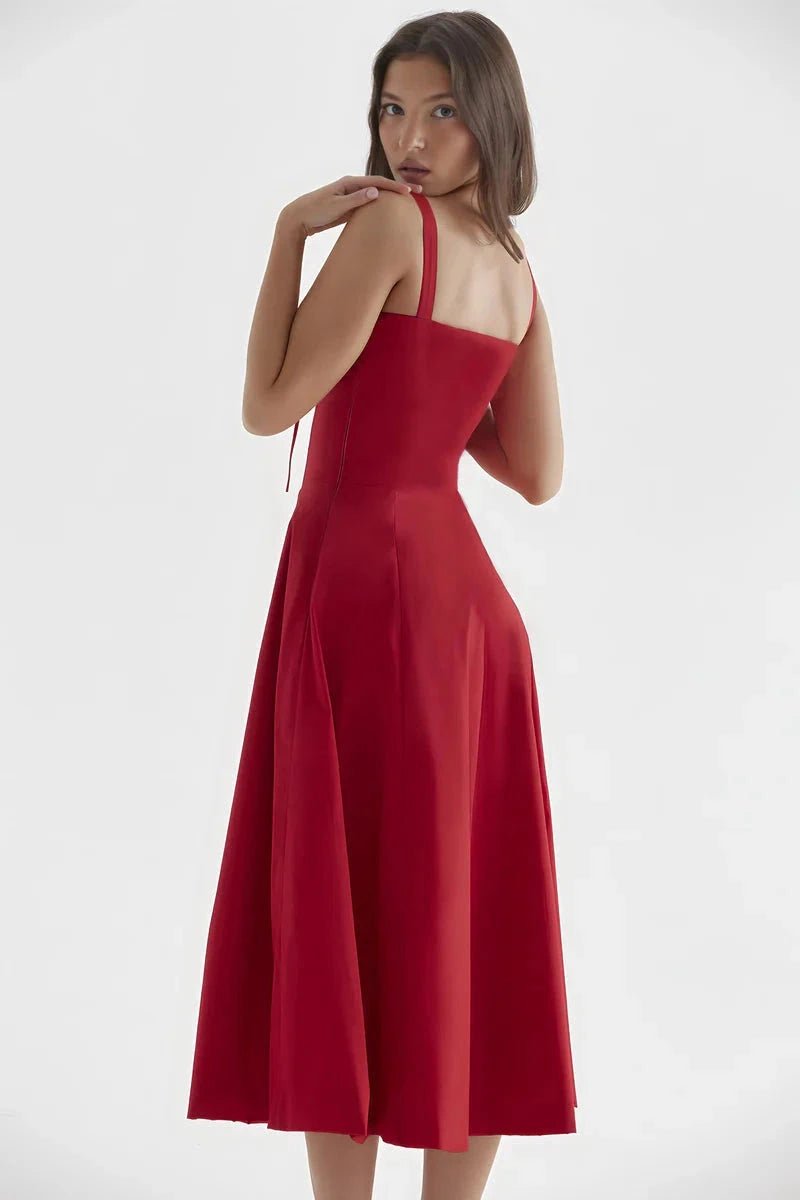 Linsay - Elegáns nyári ruha virágmintával