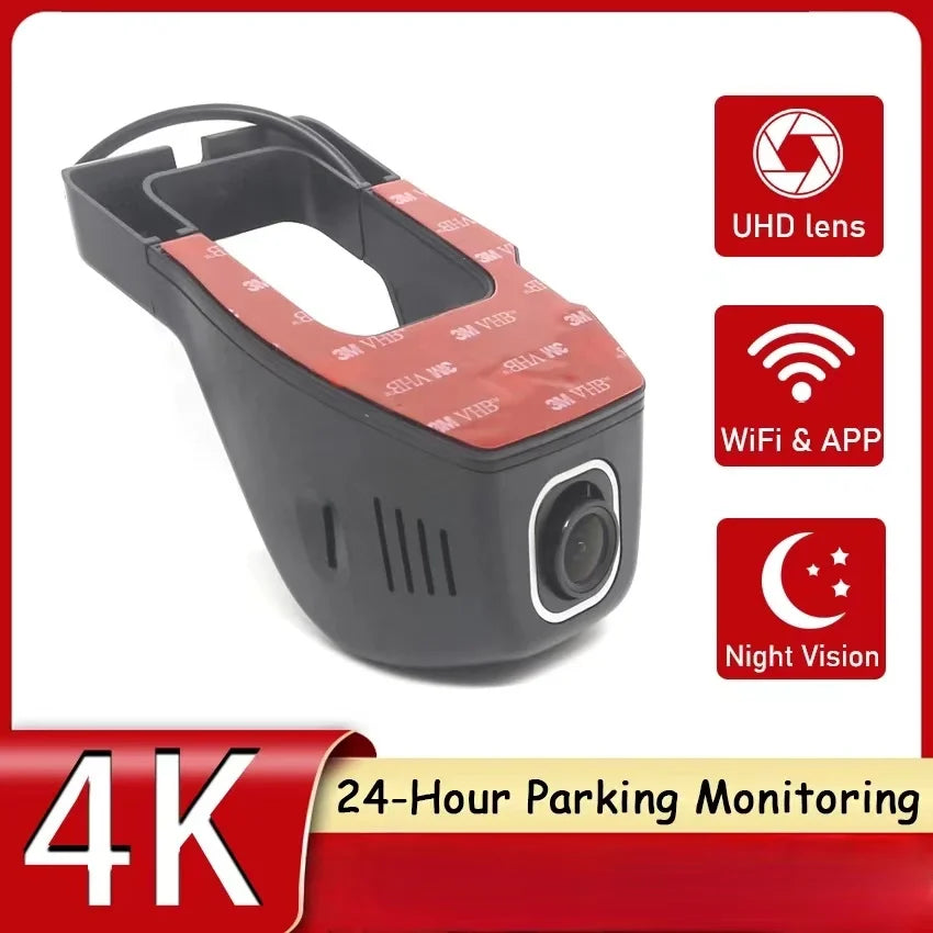 U-model 4K 2160P WiFi Auto DVR Dash Cam Camera 2K 1600P 24H Parkeermonitor APP Controle Auto Rijden Video Recorder voor alle auto's - AliExpress 34