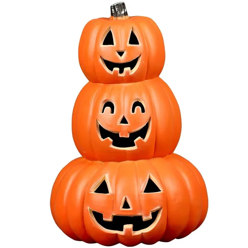 SpookyGlow LED-estables de calabazas de Halloween, decoración luminosa festiva