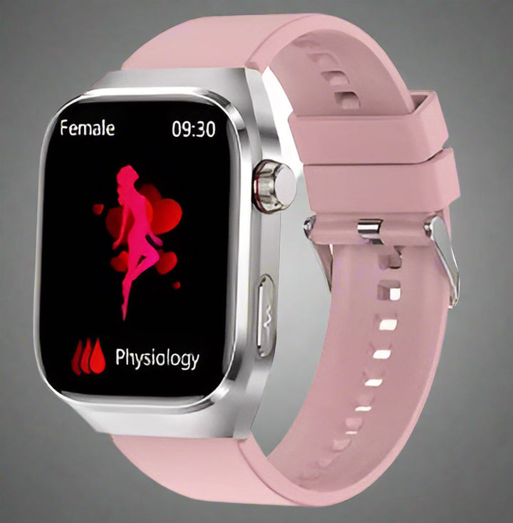 Maxwell Smartwatch | EKG Blodsukker Urinsyre 2,04" AMOLED Vandtæt