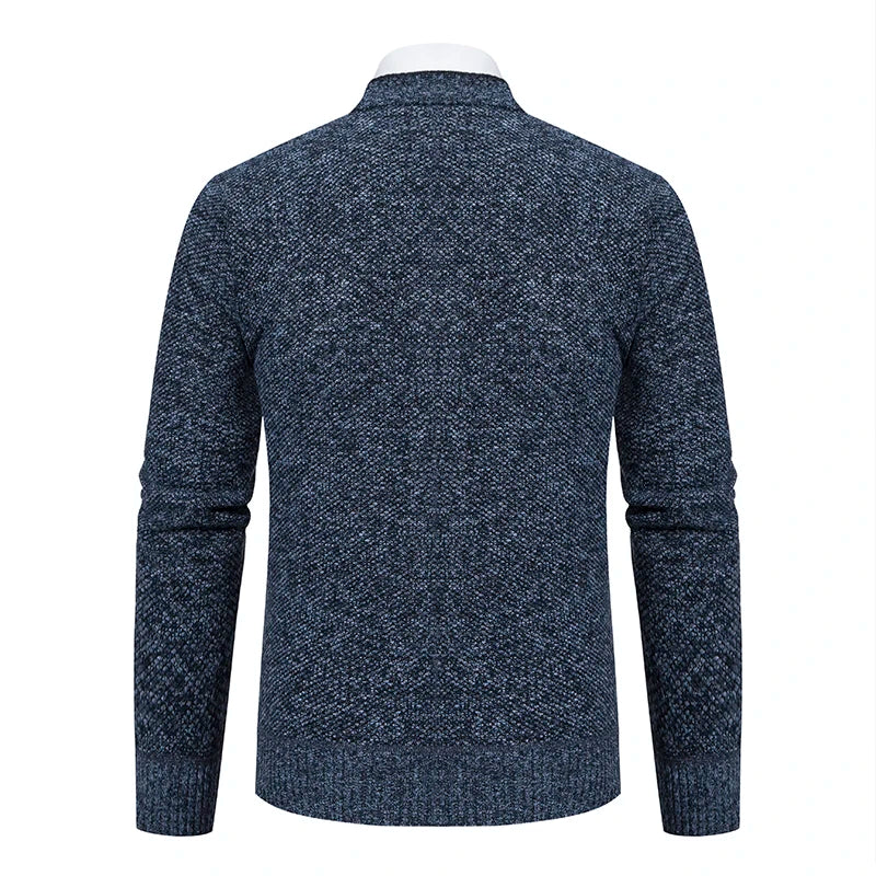 Cardigan tricotat pentru bărbați | Jachetă pulover casual cu guler în V toamnă iarnă