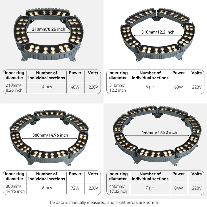 IP65 à prova d'água alumínio 12W holofote LED de madeira para exterior | luminária de jardim