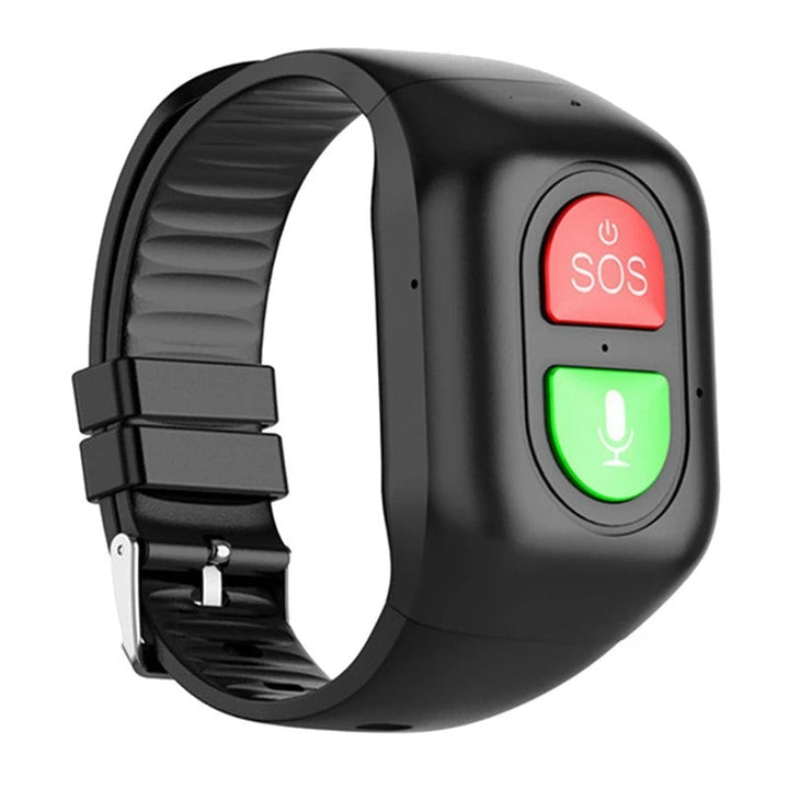 4G GPS Smartwatch til Seniorer | SOS Alarm Sundhed & Lokalisering IPX7