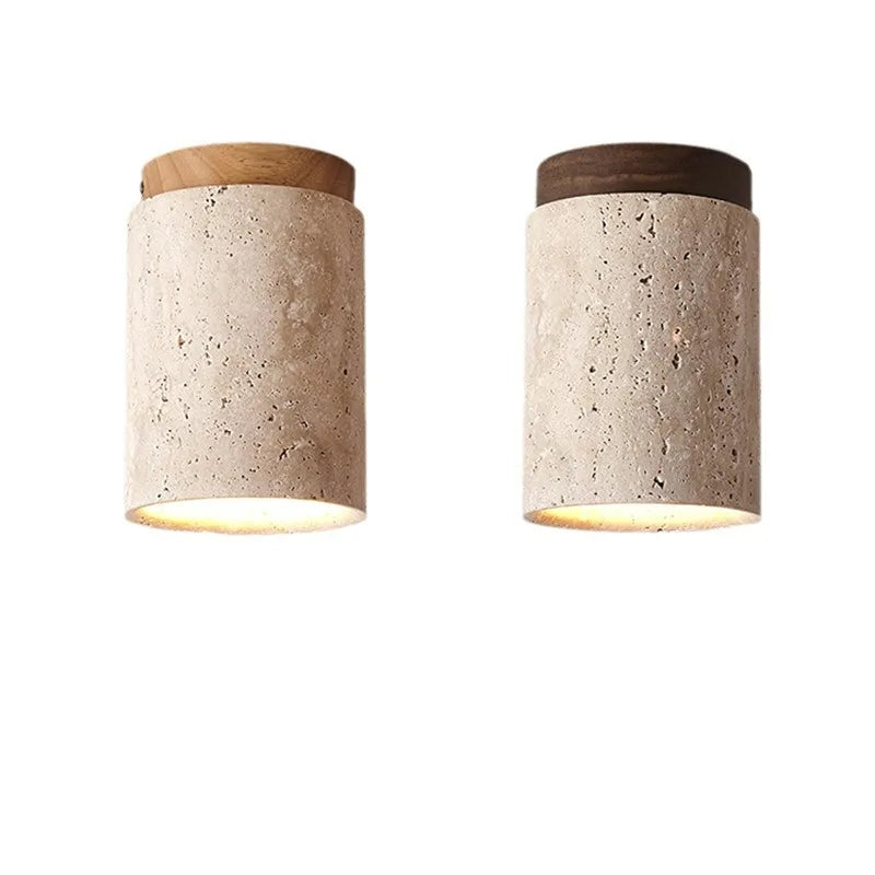 BrisaTravertino - Elegant og moderne LED-loftslampe